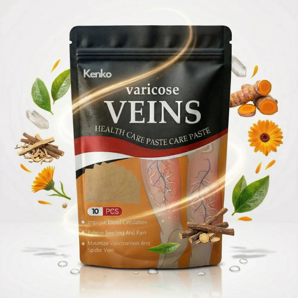 Varicose Vein Patches | Natural Herbal Therapy for Swelling, Fatigue & Vein Health