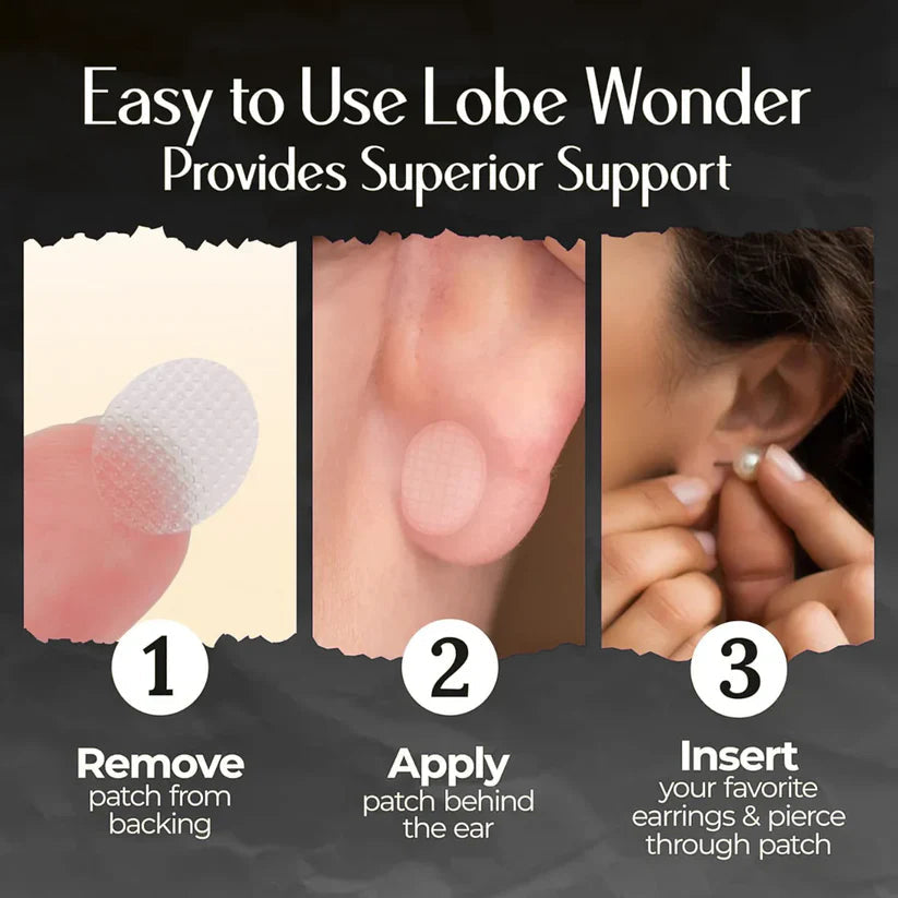 LobeLift™ Earlobe Support Patches (100 PCS)