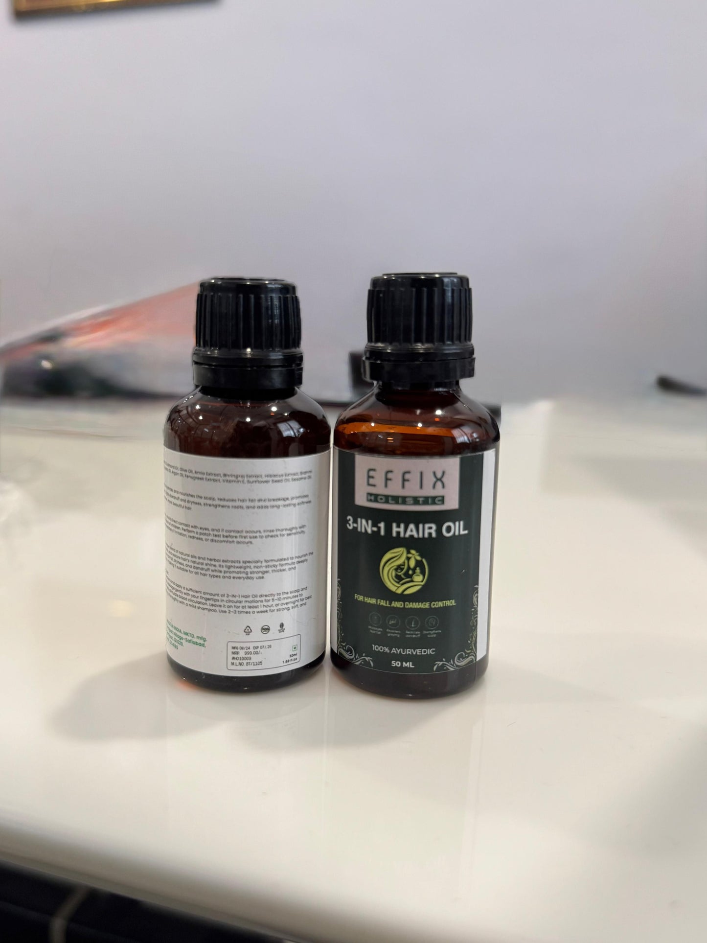 3‑in‑1 Ayurvedic Hair Oil | Chemical-Free | With 30+ Ayurvedic Herbs ( Buy 1 Get 1 Free )