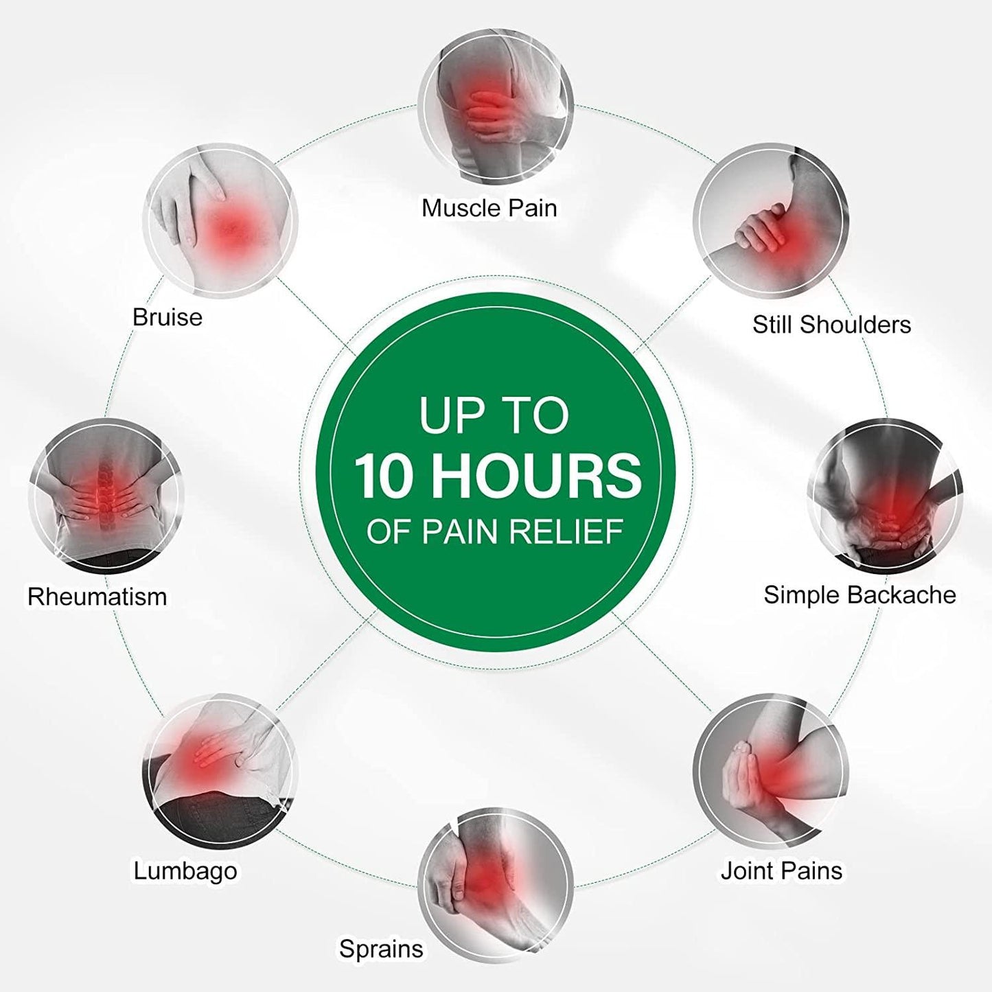 Japanese Herbal Knee Pain Relief Patches Pack of 20