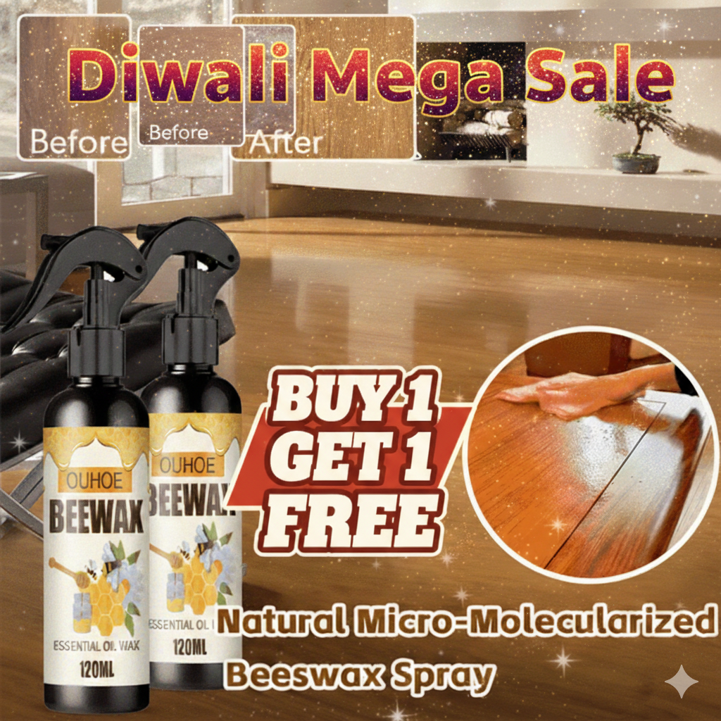 Bee wax Furniture Polish Spray (Pack Of 2)