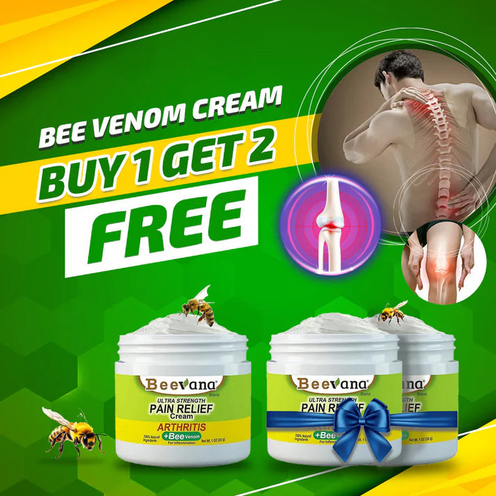 #1 Bee Venom Pain Relief Cream | Buy 1 Get 2 Free 🔥
