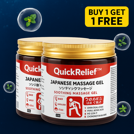 QuickRelief™ - Japanese Instant Pain Relief Soothing Massage Gel 🌸✨ (Buy 1 Get 1 Free🔥🔥)