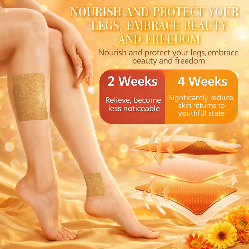 Varicose Vein Patches | Natural Herbal Therapy for Swelling, Fatigue & Vein Health