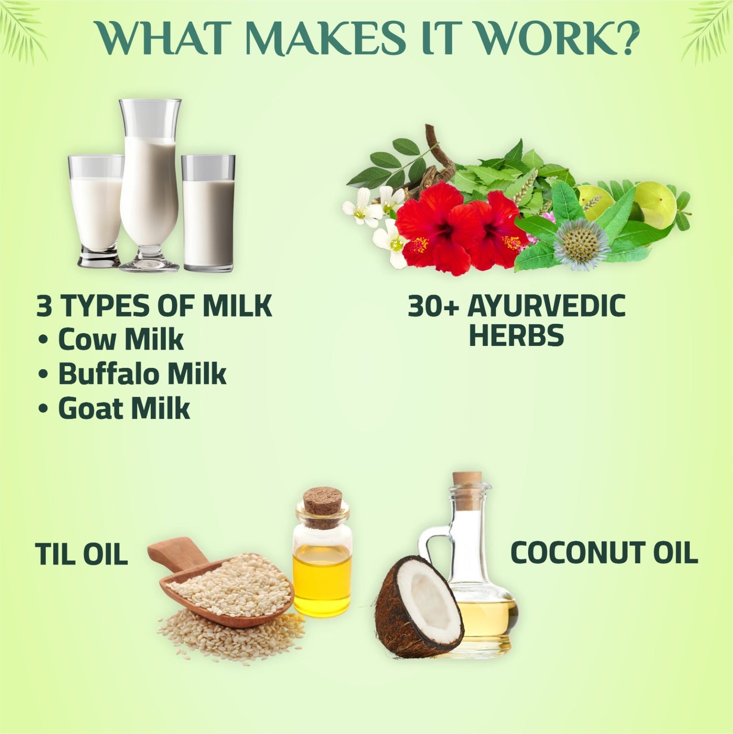 3‑in‑1 Ayurvedic Hair Oil | Chemical-Free | With 30+ Ayurvedic Herbs ( Buy 1 Get 1 Free )