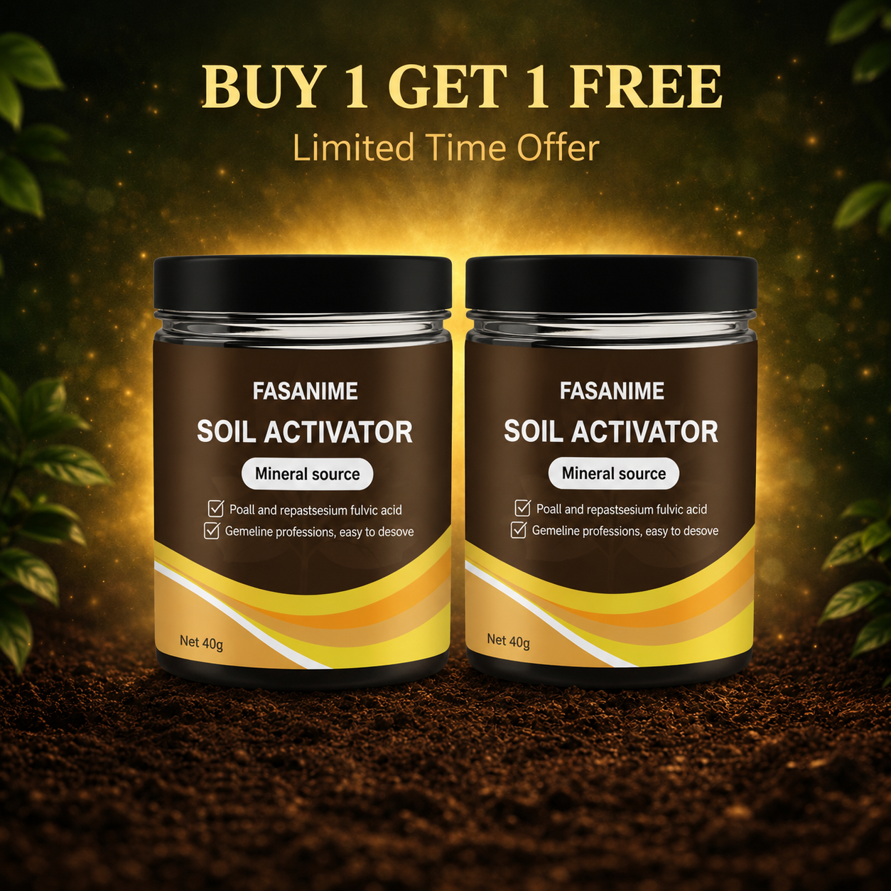 Soil Activator - Plant's Best Friend (BUY 1 GET 1 FREE)